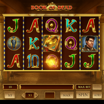 GodofCoins - Book of Dead Slot Game - Play'n GO Pokie